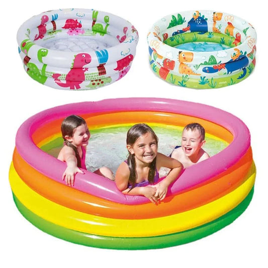 PVC Baby Inflatable Swimming Pool Kids Toy Summer Soft Fun Portable Bathtub