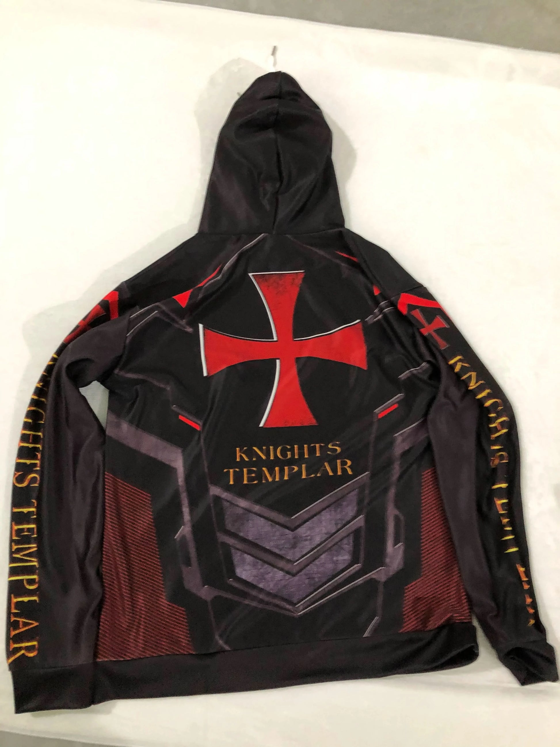 Tessffel Knights Templar Armor Pullover Streetwear Harajuku 3DfullPrint