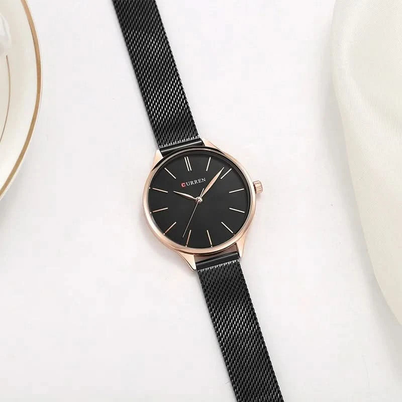 CURREN Hot Fashion Simple Style New Ladies Bracelet Watches