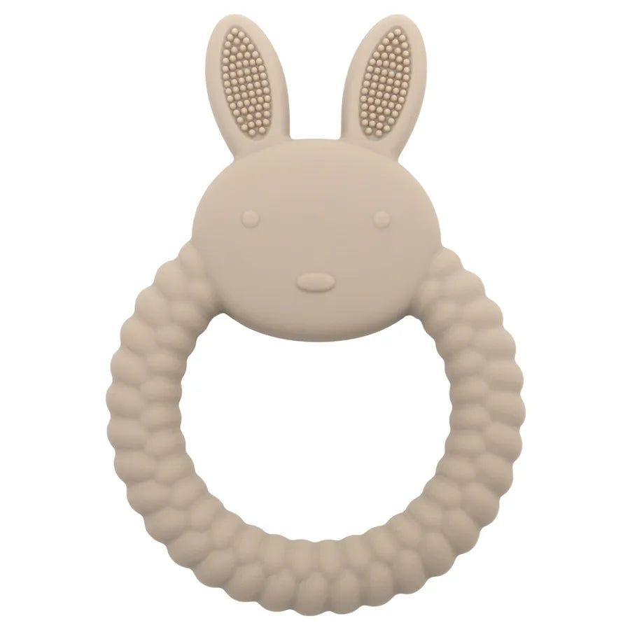 1Pcs Baby Teether Silicone Toy BPA Free Cartoon Rabbit Nursing