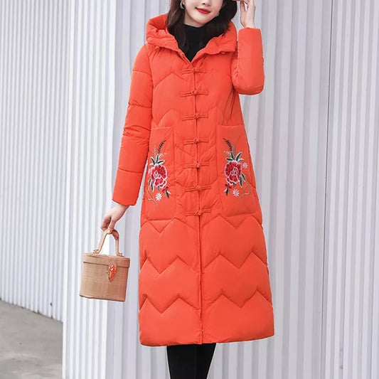 New Winter Collection Jacket Windproof Female Coat Long Warm Parkas Tops