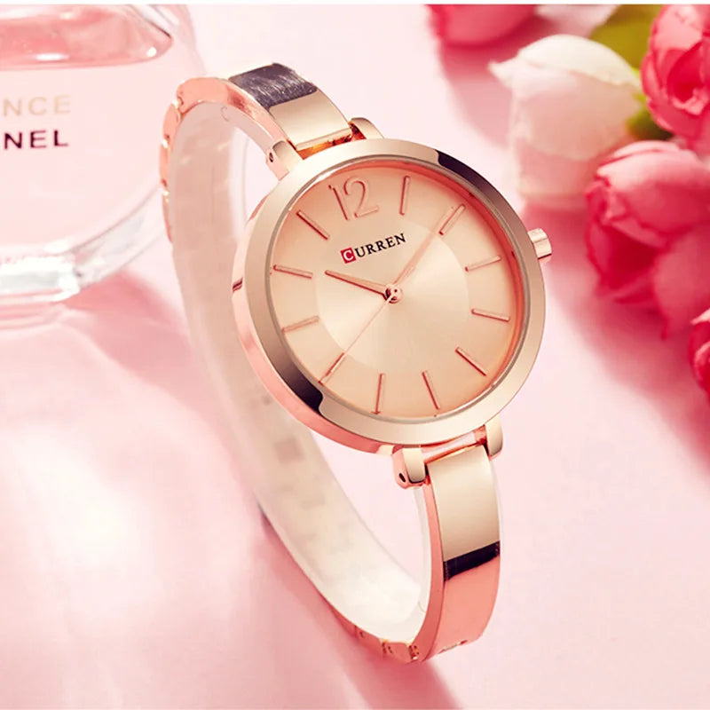 CURREN Fashion Dress Ladies Bracelet Watches