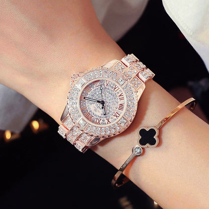 New Luxury Rhinestone Bracelet Watch