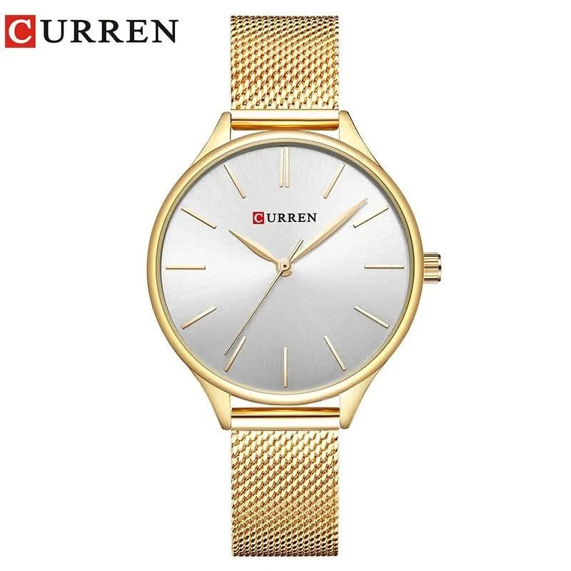 CURREN Hot Fashion Simple Style New Ladies Bracelet Watches