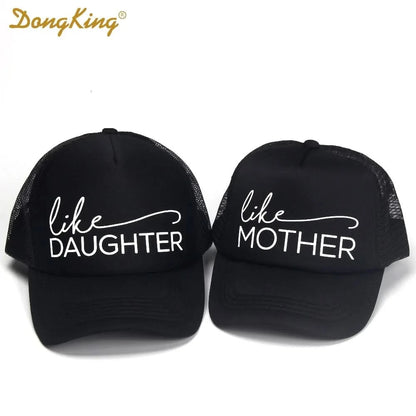 DongKing Trucker Hat Like Mother Print Like Daughter Hat