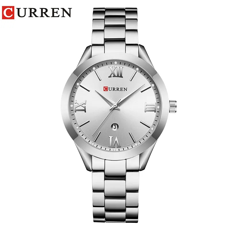 CURREN Watch Women Watches Ladies 9007 Steel Women's Bracelet Watches