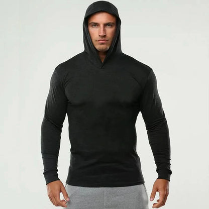 Long Sleeve Shirts Fitness Hoodies Quick Dry Pullover