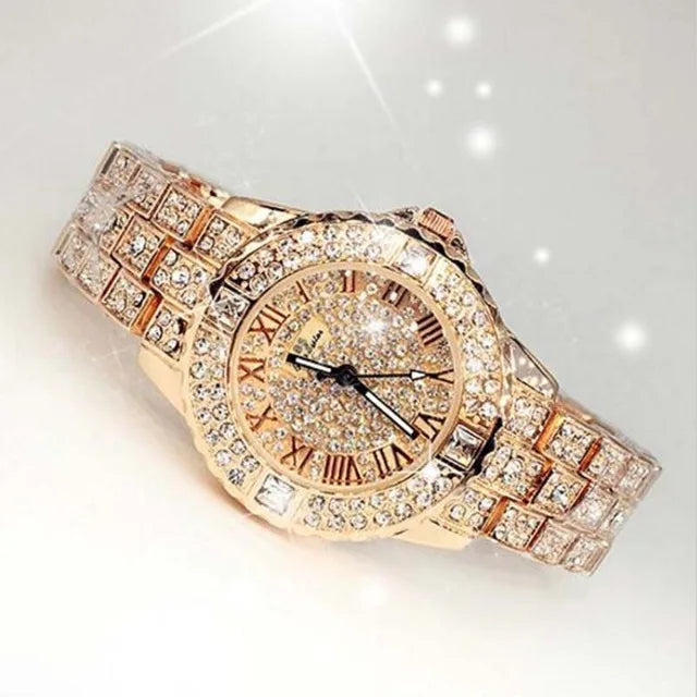 New Luxury Rhinestone Bracelet Watch