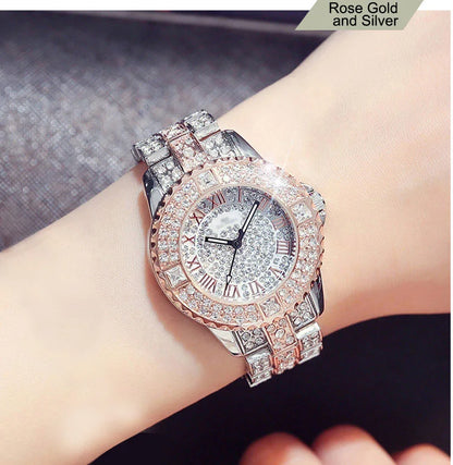 New Luxury Rhinestone Bracelet Watch