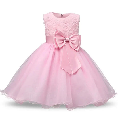 Flower Princess Party Dresses Children's Clothing Wedding Elegant Gown