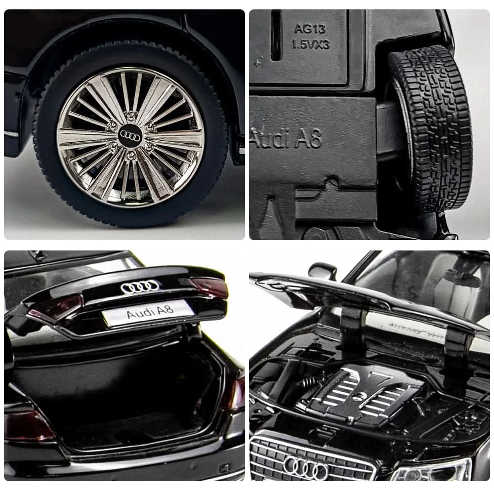 AUDI A8 Alloy Car Model Diecast & Toy Vehicles Metal Toy