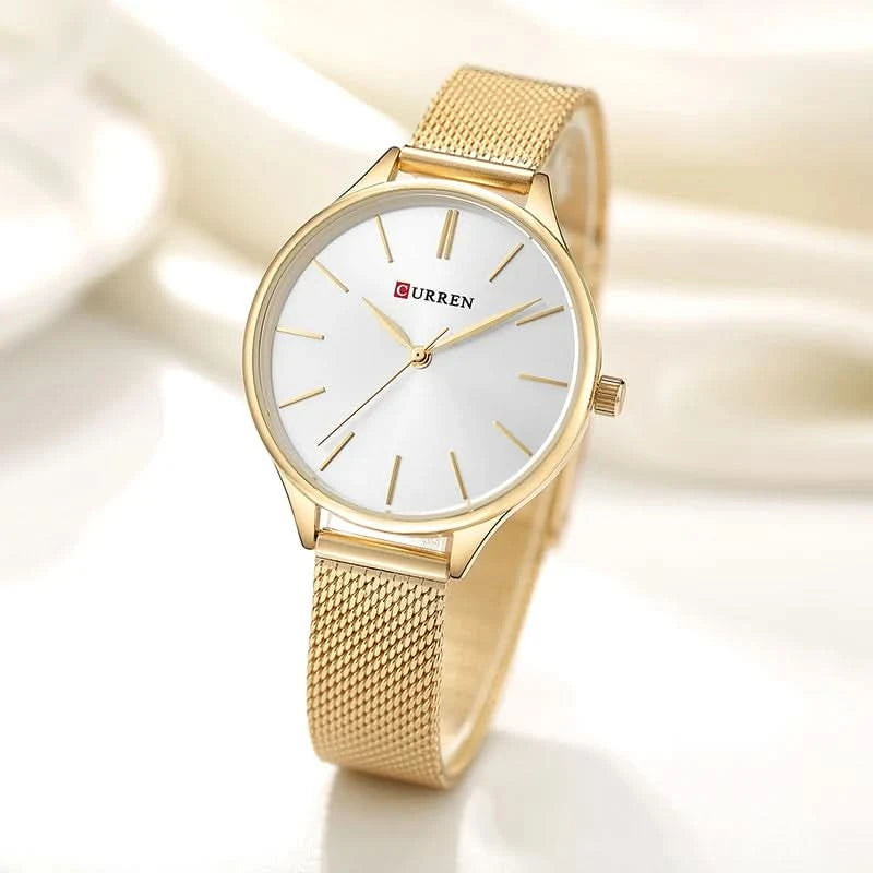 CURREN Hot Fashion Simple Style New Ladies Bracelet Watches