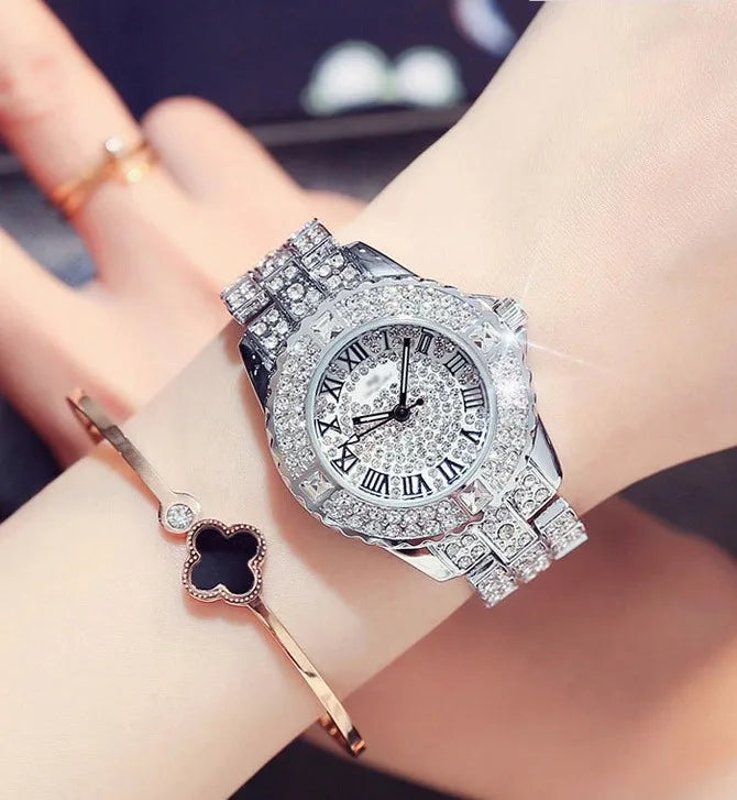 New Luxury Rhinestone Bracelet Watch