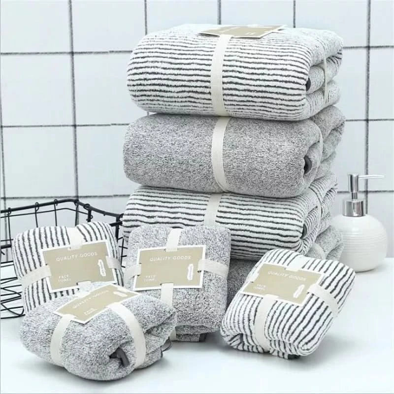 70x140cm Bamboo Charcoal Coral Velvet Bath Towel for Adult Soft Absorbent