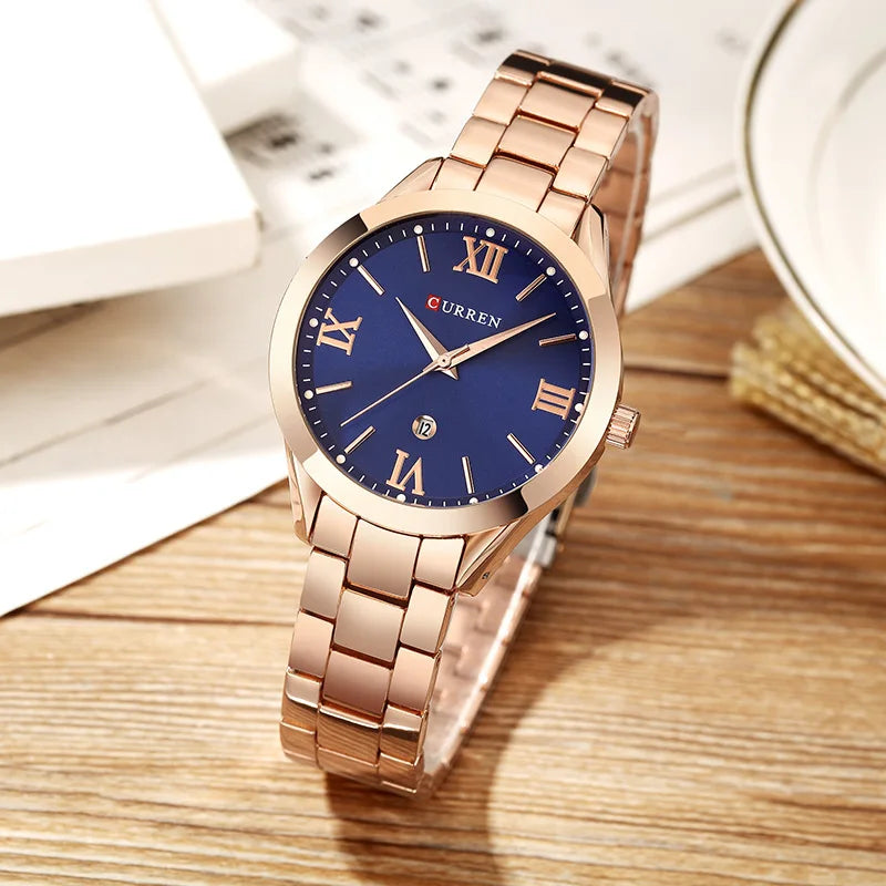 CURREN Watch Women Top Brand Quartz Female Bracelet Watches