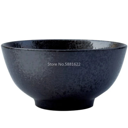 Japanese Ceramic Household Rice Bowl Sushi Salad Breakfast Bowl Hotel Kitchen