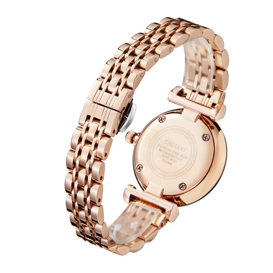 Dropshipping Rose Gold Stainless Steel Bracelet Watch