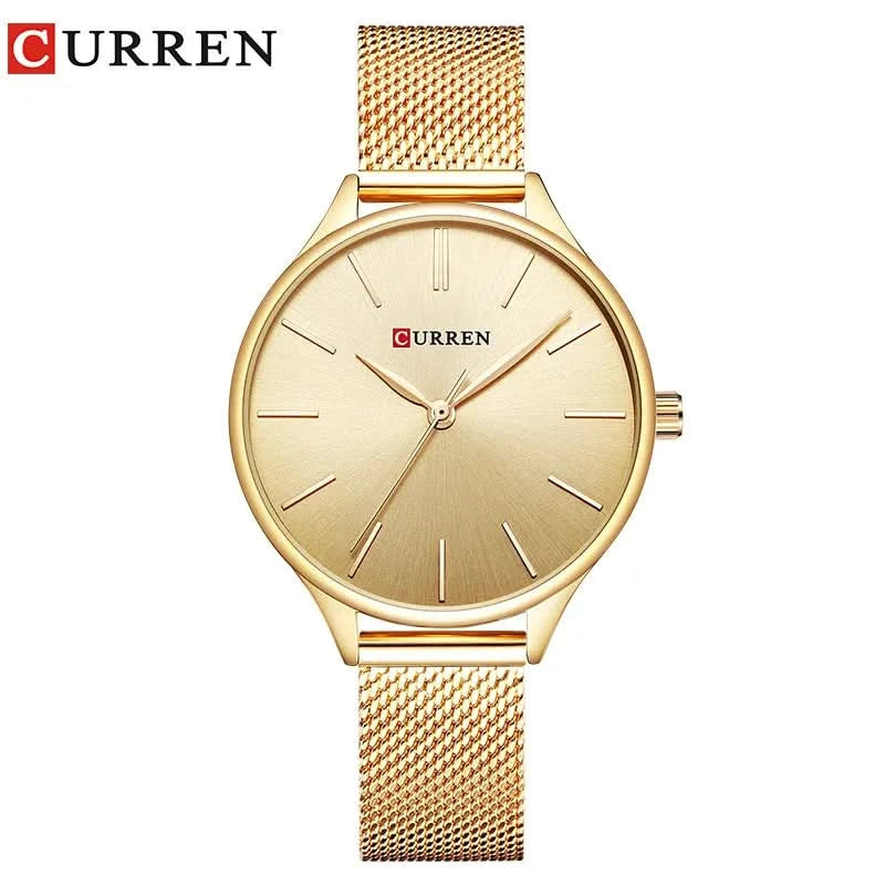 CURREN Hot Fashion Simple Style New Ladies Bracelet Watches