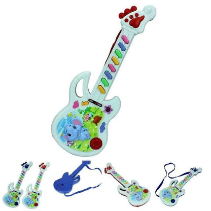 2020 Musical Educational Toy Baby Kids Children Portable Guitar Keyboard