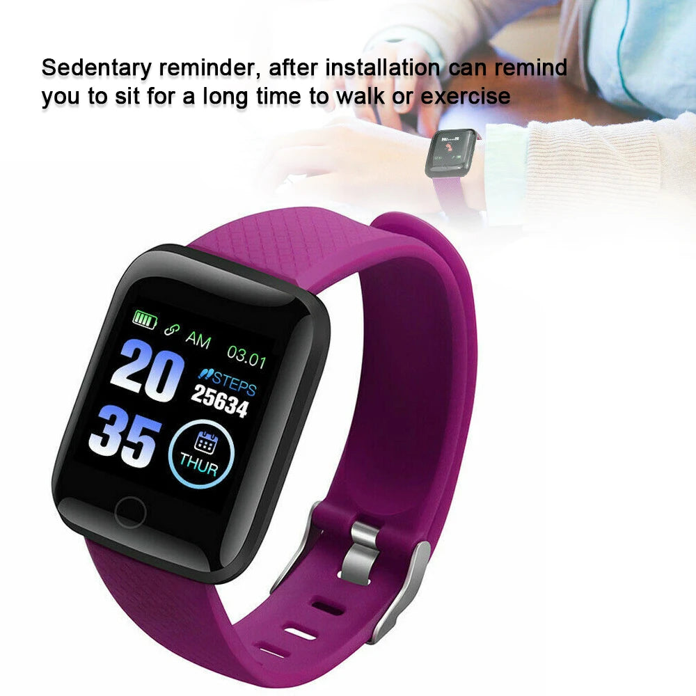 116 Plus Smart Watch Heart Rate Watch Wristband Sports Watches