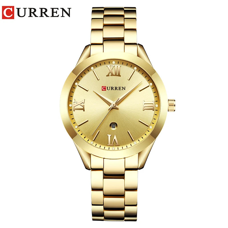 CURREN Watch Women Top Brand Quartz Female Bracelet Watches