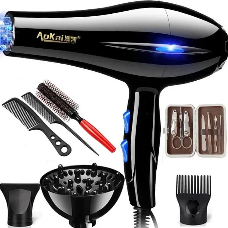 220V Household Hair Dryer High Power 2200W Electric Hair Dryer Hair Dryer