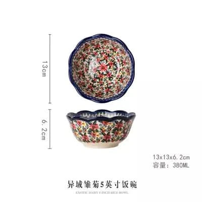 Ceramic  Household  Bakeware Noodle Bowl  Pot Household Kitchen Utensils