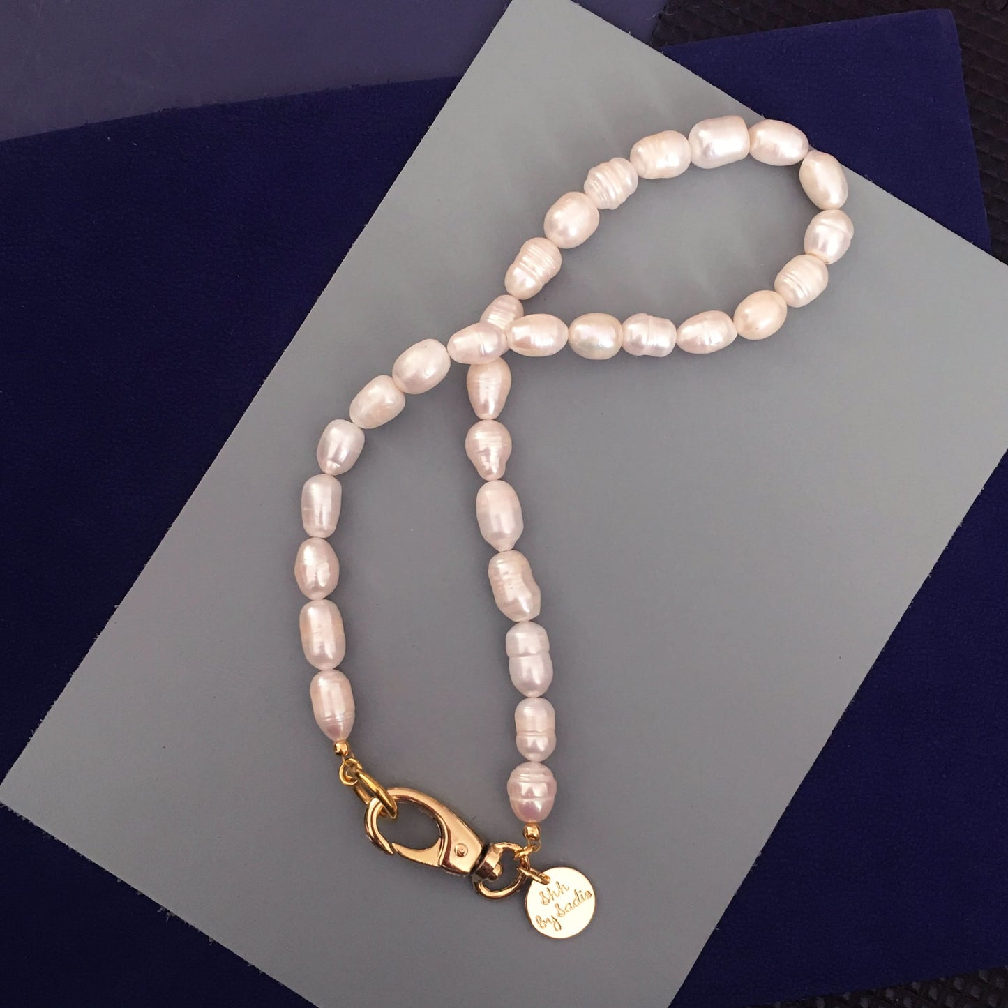 Pearl Hardware Necklace