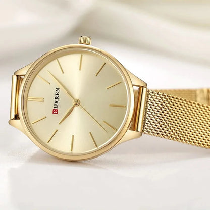 CURREN Hot Fashion Simple Style New Ladies Bracelet Watches