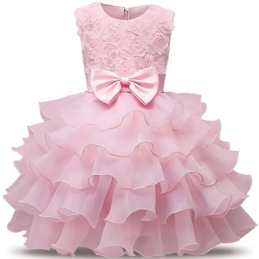 Children Luxury Party Formal Dress for Wedding Birthday Kids