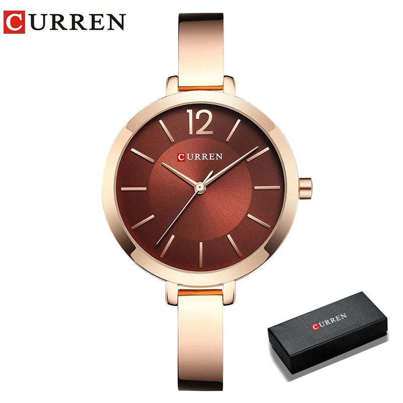 CURREN Fashion Dress Ladies Bracelet Watches