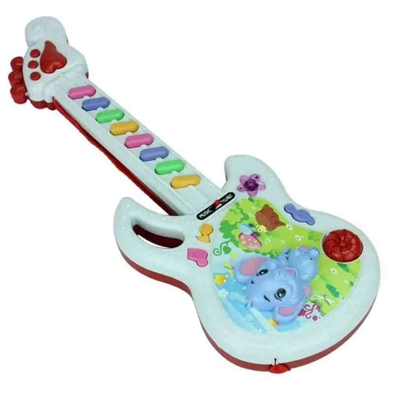 2020 Musical Educational Toy Baby Kids Children Portable Guitar Keyboard